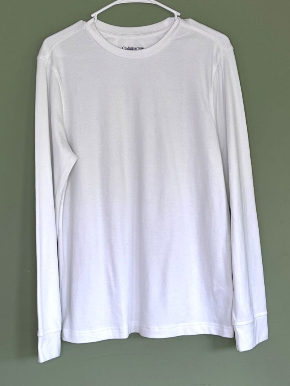Womens Croft & Barrow Easy Care T-shirt sz S Oversized Minimalist Layering Boho